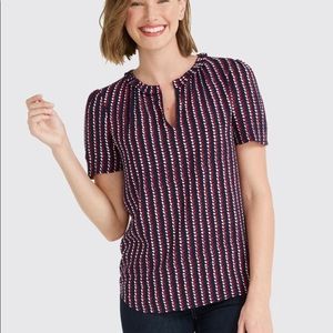 3 for $30 🍂 Draper James Heart Peasant Top
